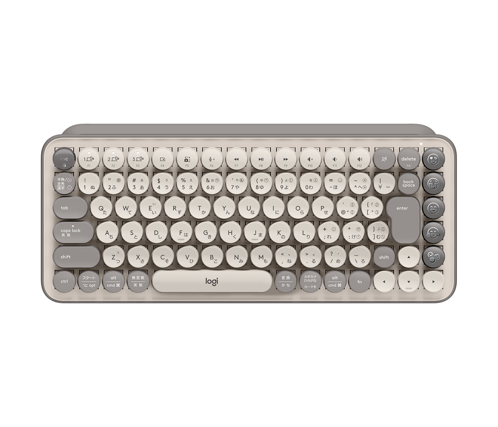 【日本製品】Logicool Pop Keys Wireless Keyboard キーボード