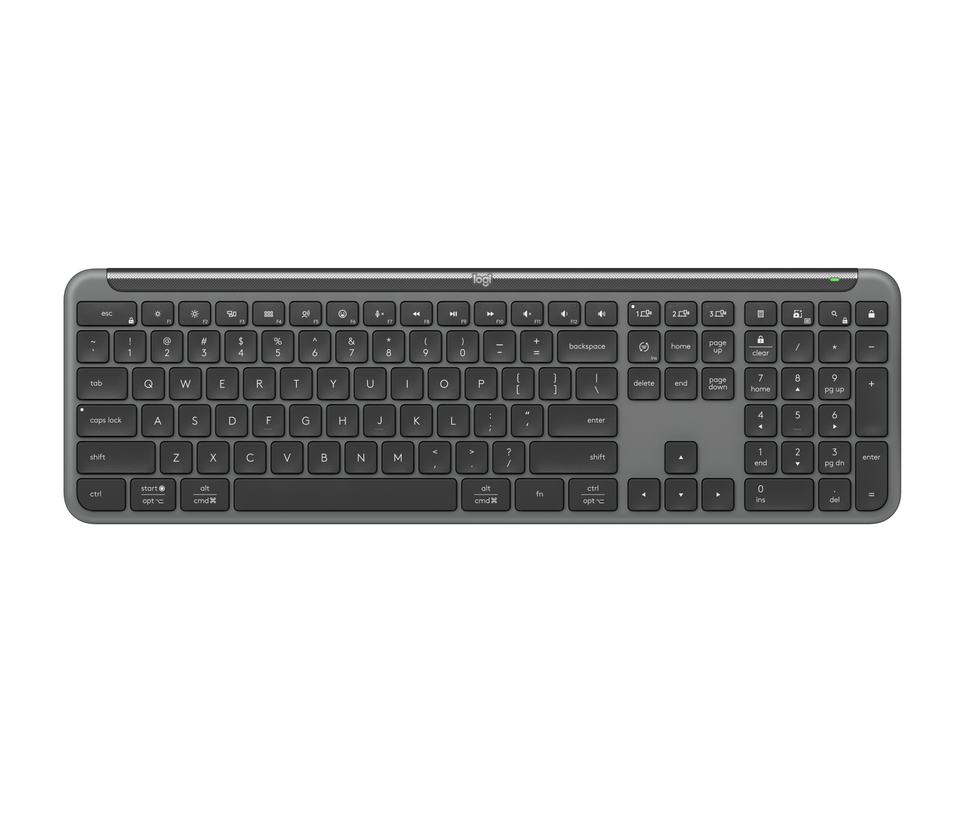 Logitech Buy Signature Slim Wireless Keyboard K950 in Graphite