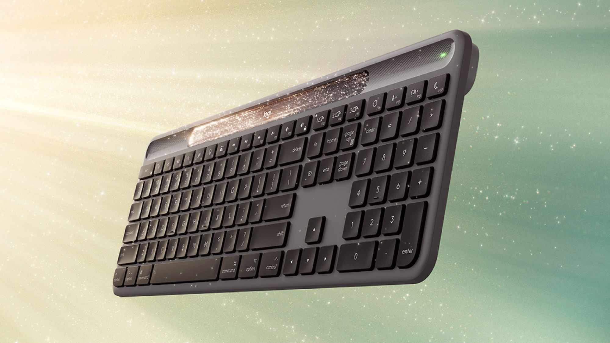 Signature Slim Solar+ for Mac wireless keyboard K980 keyboard image