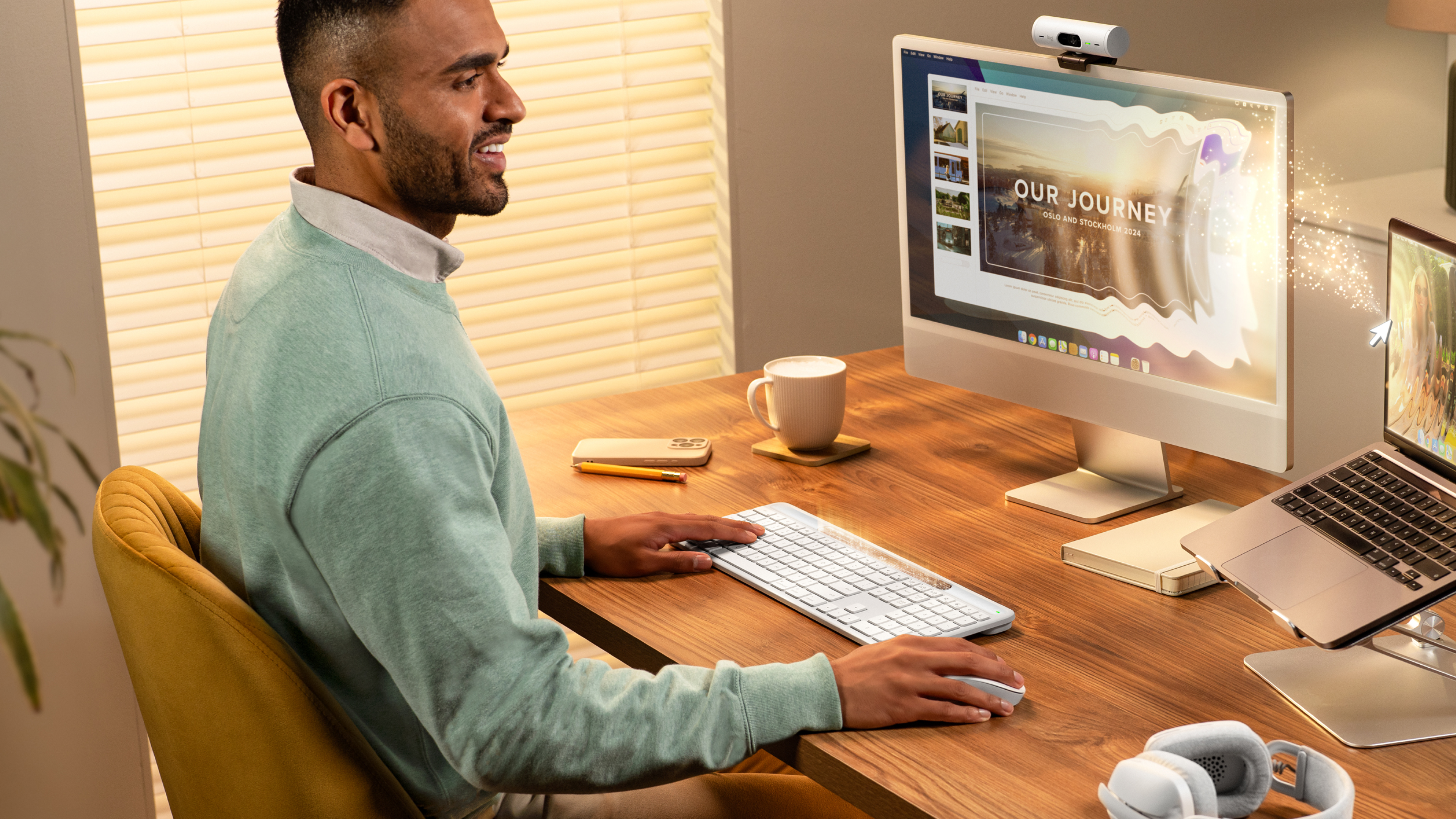 Signature Slim Solar+ for Mac wireless keyboard K980 keyboard image