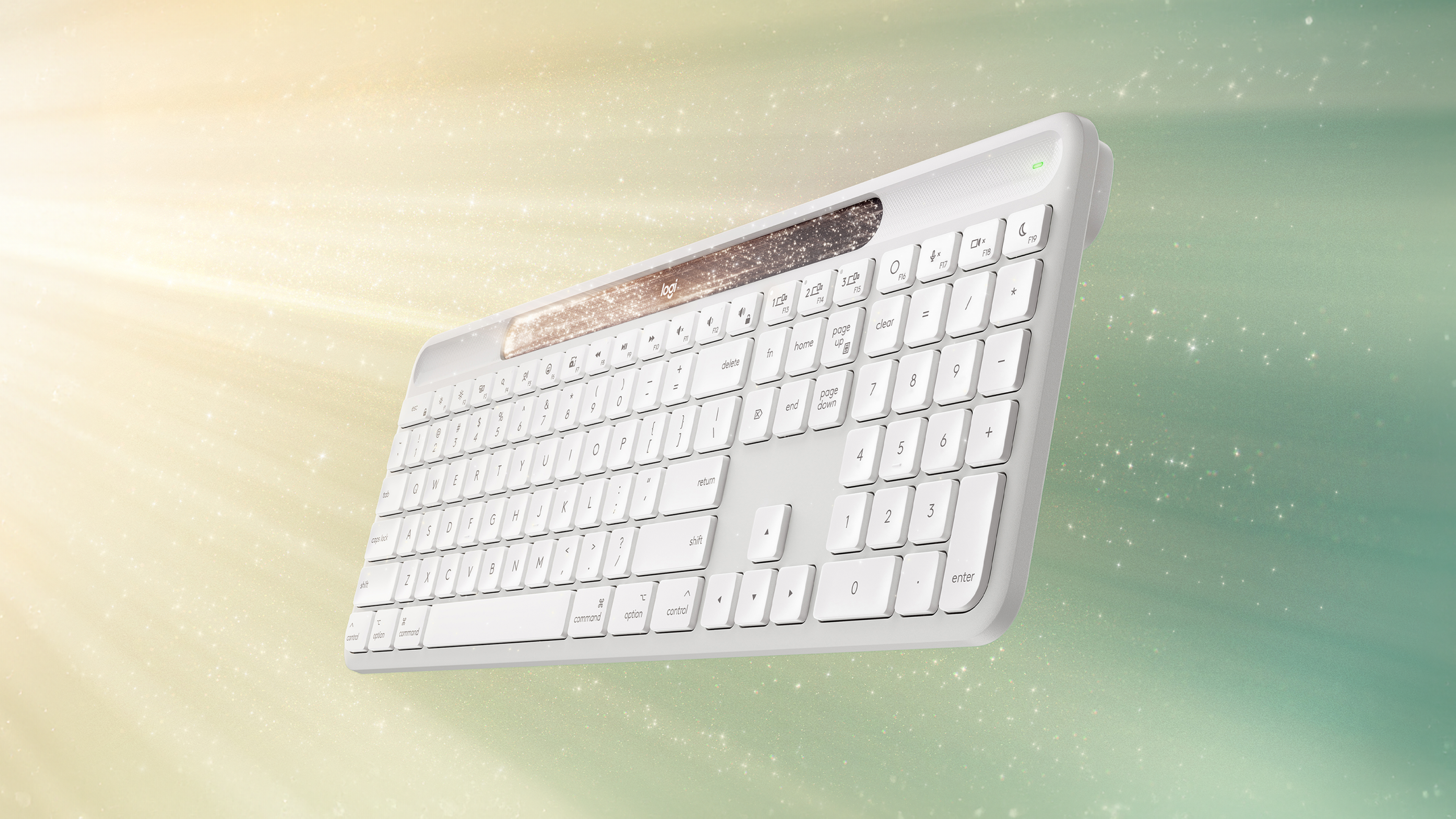 Signature Slim Solar+ for Mac wireless keyboard K980 keyboard image
