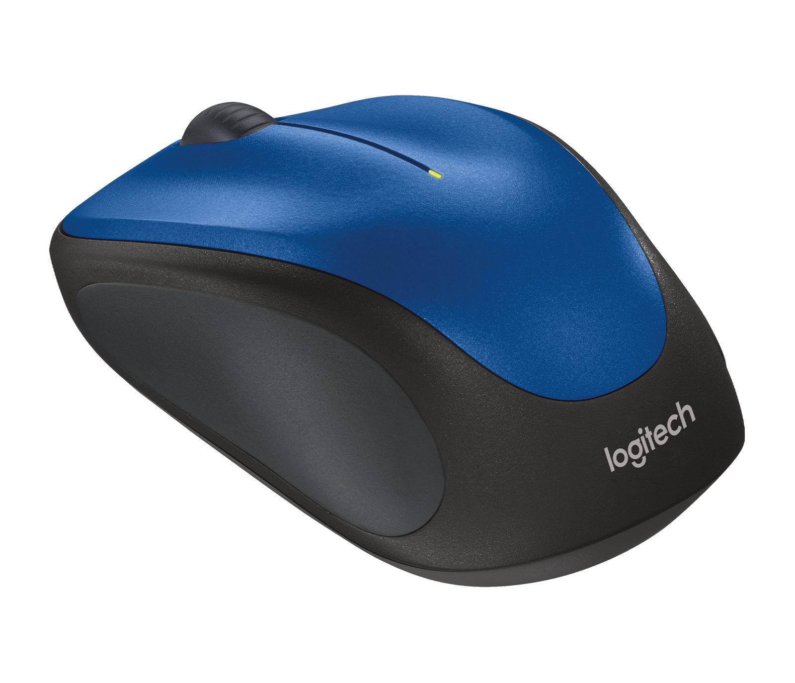 Image of Wireless Mouse M317 Compact with comfortable rubber sides - Blue