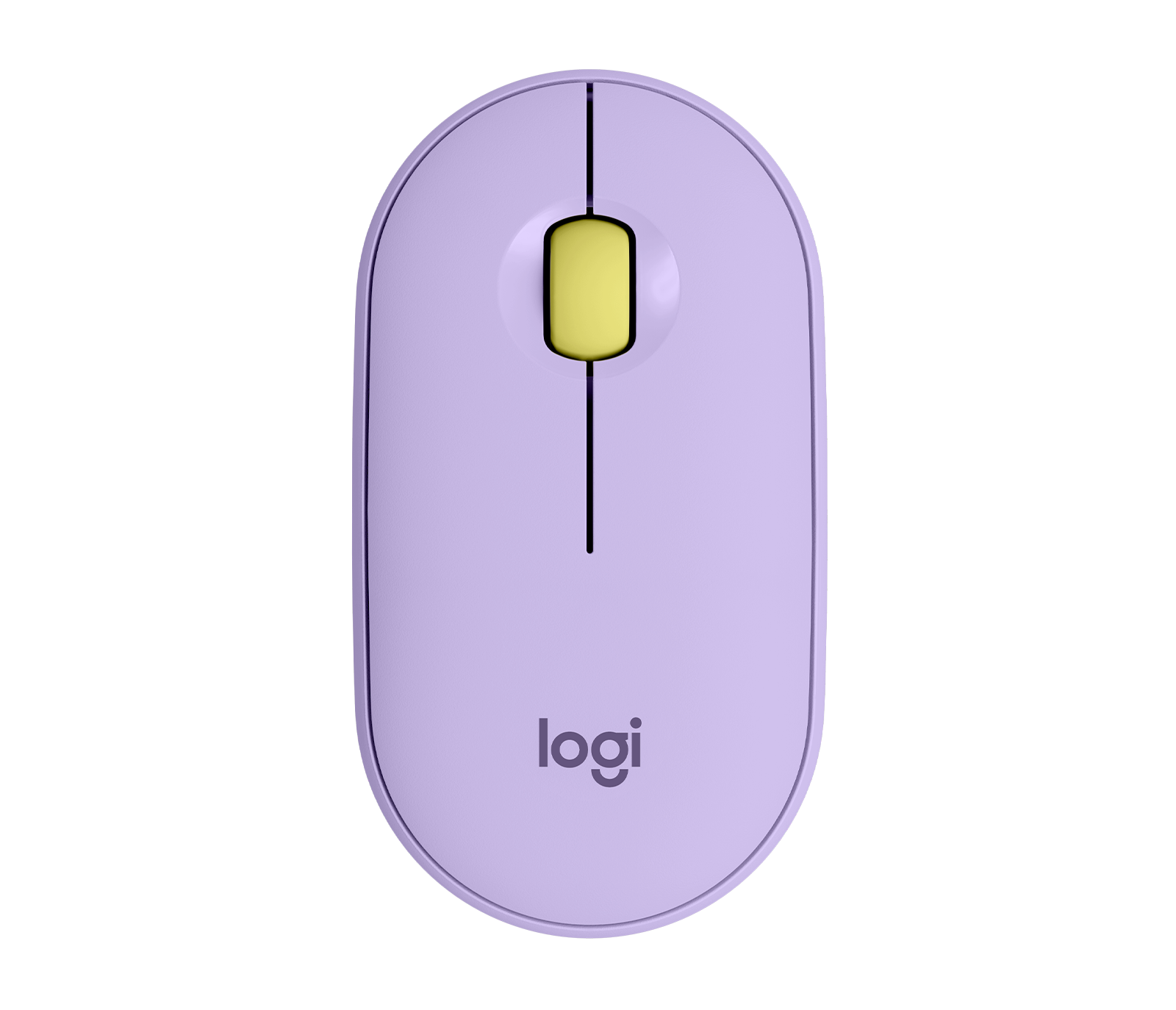 Image of Pebble M350 Modern, Slim, and Silent Wireless and Bluetooth Mouse - Lavender Lemonade