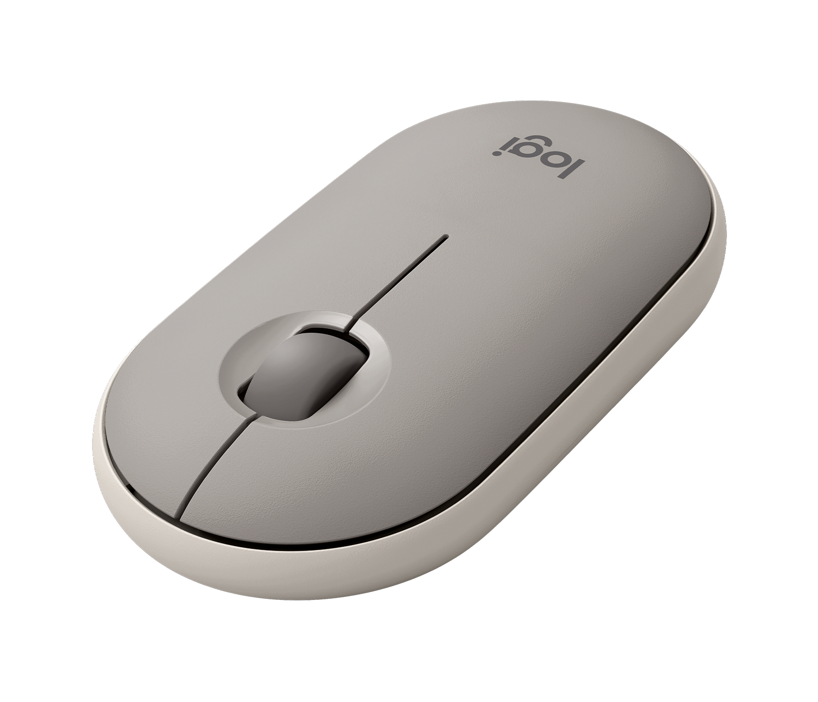 Image of Pebble M350 Modern, Slim, and Silent Wireless and Bluetooth Mouse - Sand