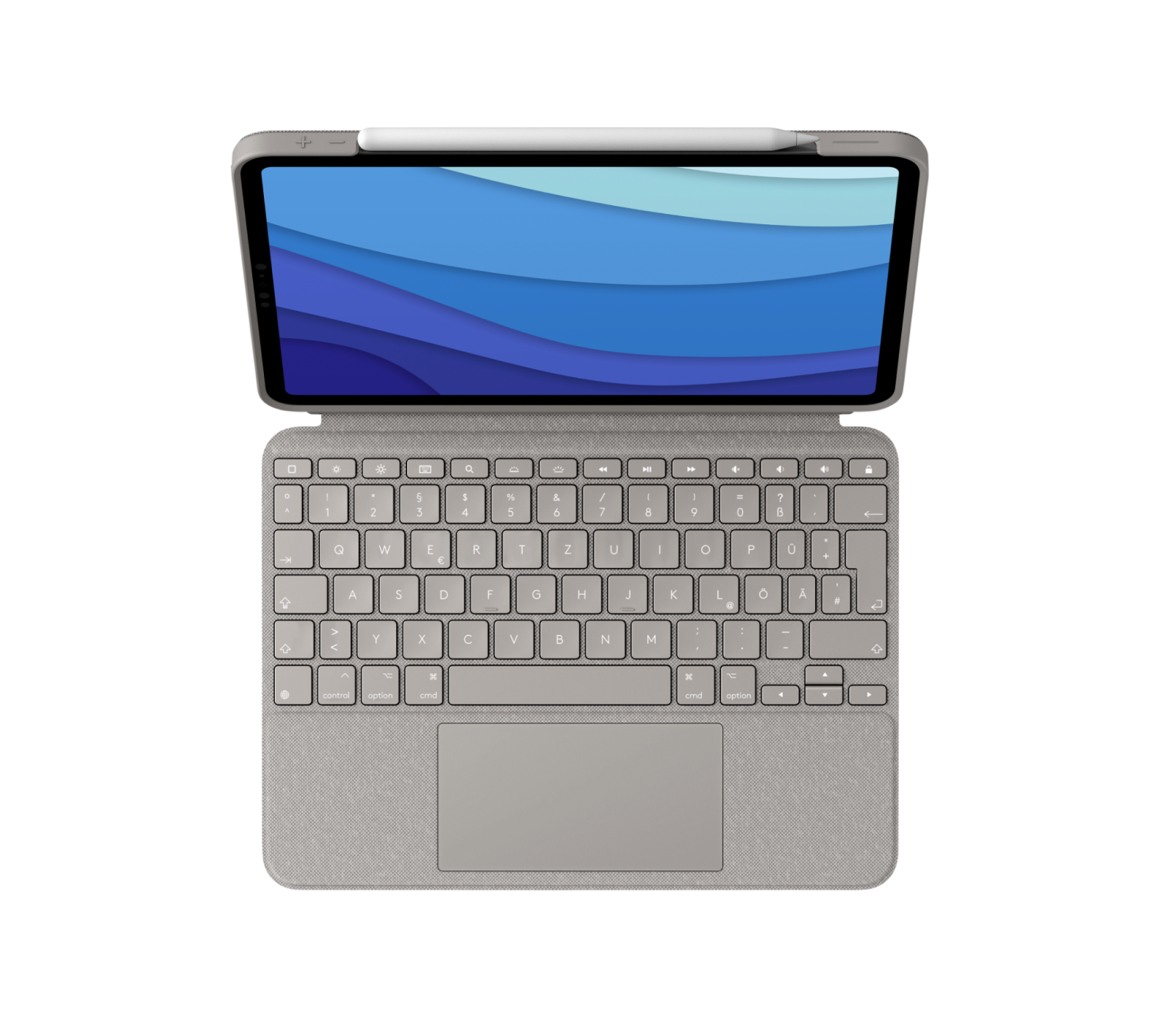 

COMBO TOUCH - Sand Deutsch (Qwertz) for iPad Pro 11-inch (1st, 2nd, 3rd gen)