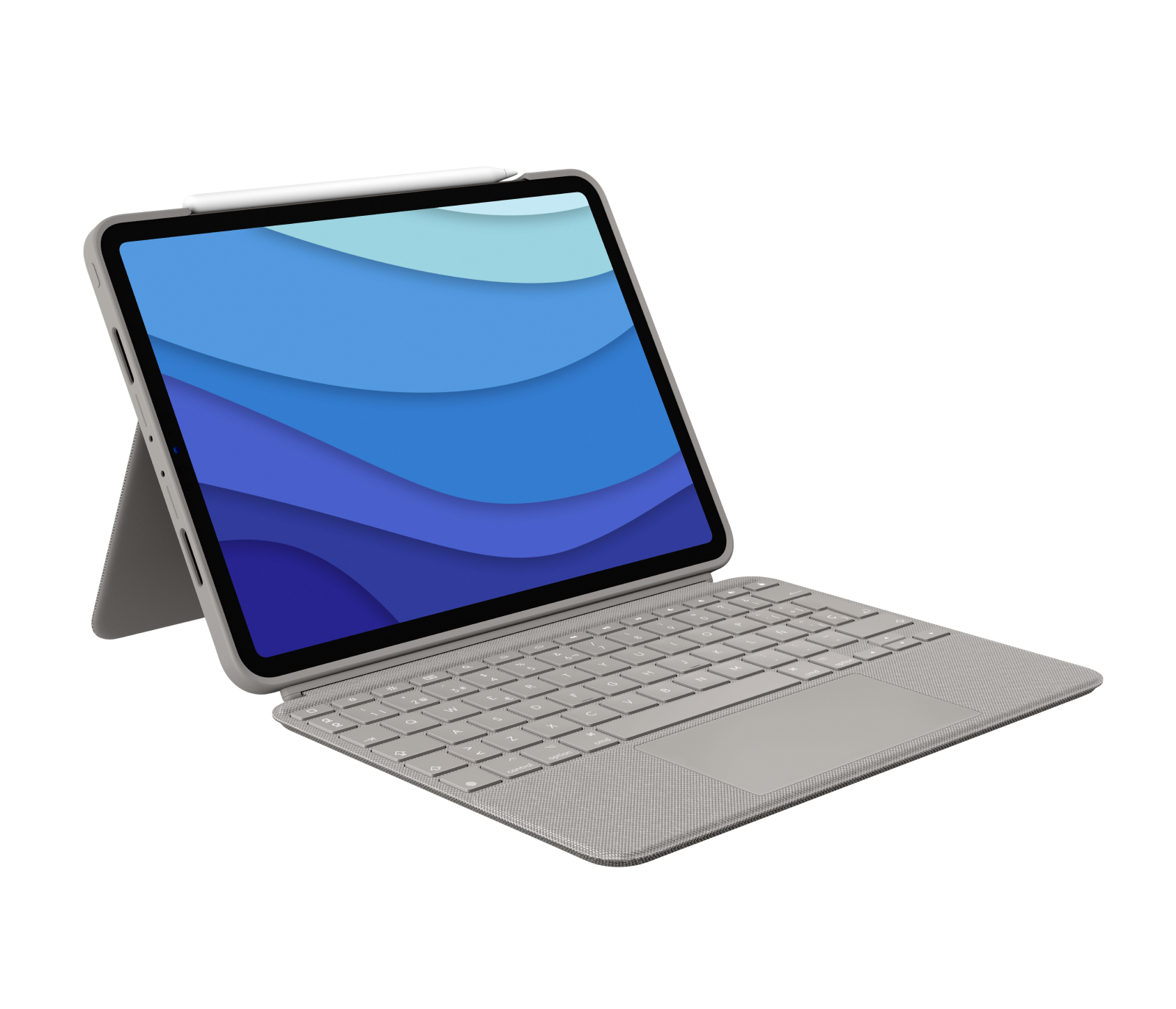 Combo bàn phím kiêm touchpad cho iPad Pro 12.9 inch sẽ biến chiếc iPad của bạn thành một máy tính xách tay đầy đủ tính năng, giúp bạn làm việc và giải trí đơn giản hơn bao giờ hết. Hãy xem hình ảnh để tìm hiểu thêm về sản phẩm này nhé! 