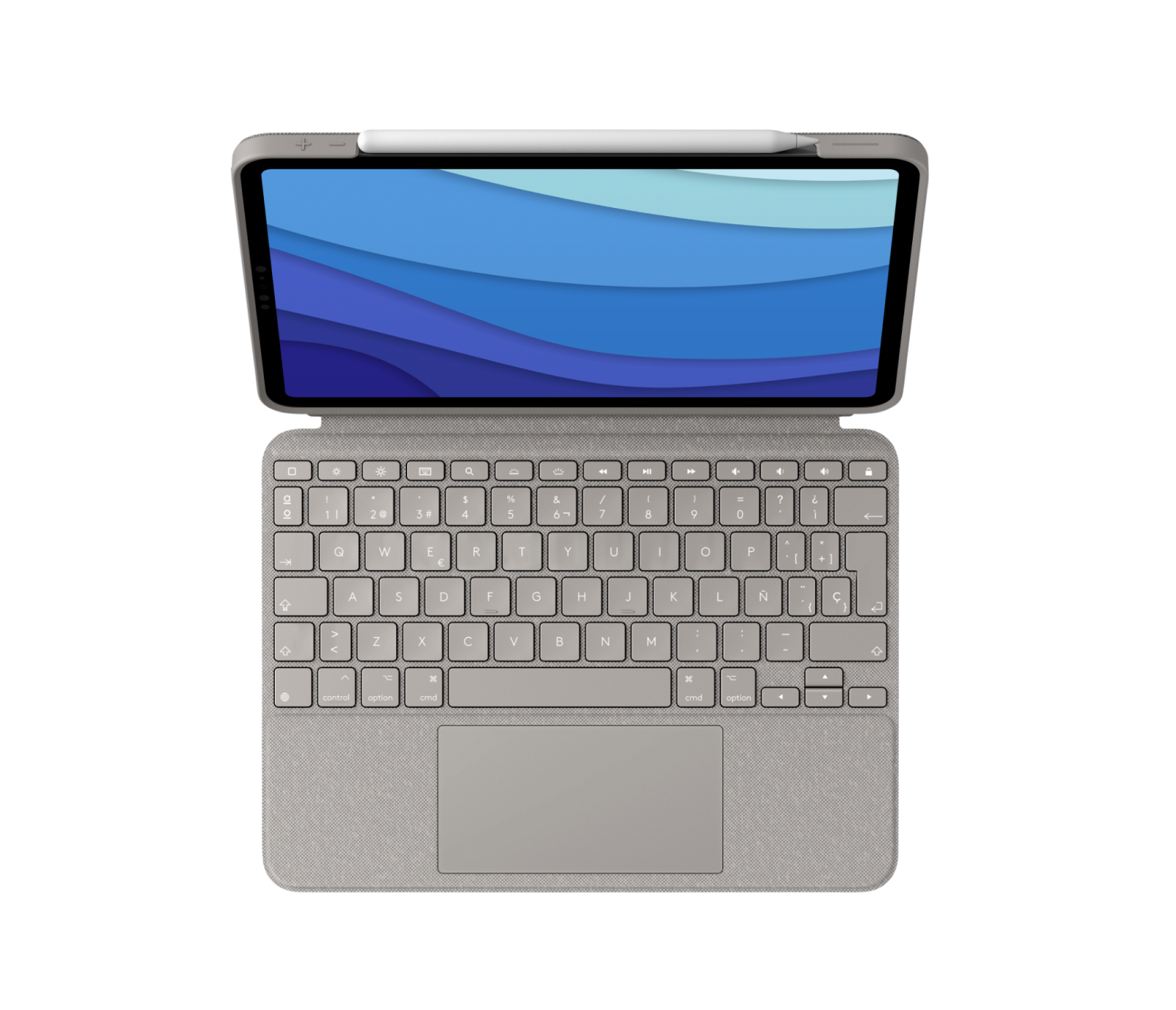 

COMBO TOUCH - Sand Español (Qwerty) for iPad Pro 11-inch (1st, 2nd, 3rd gen)