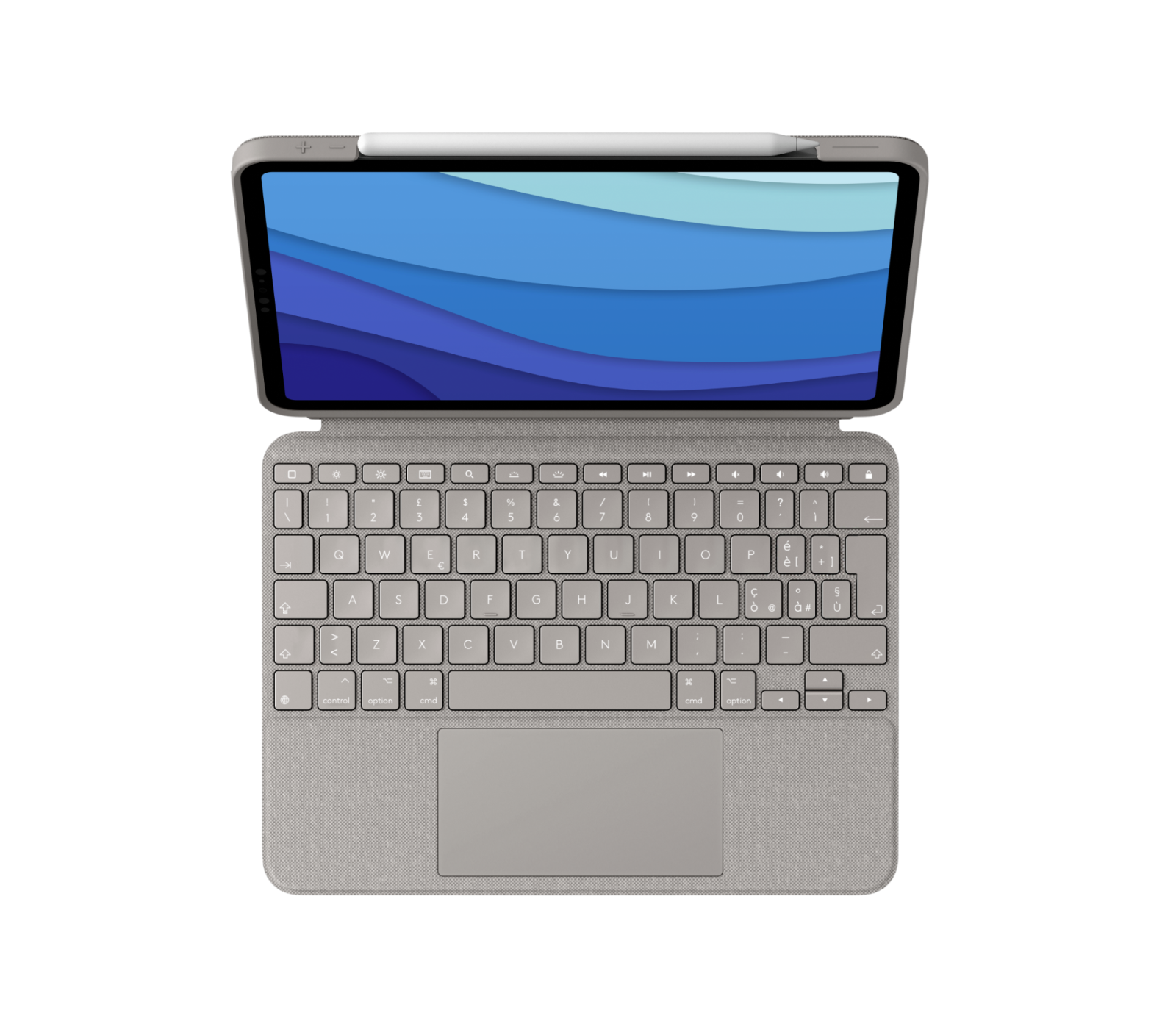 

COMBO TOUCH - Sand Italiano (Qwerty) for iPad Pro 11-inch (1st, 2nd, 3rd gen)