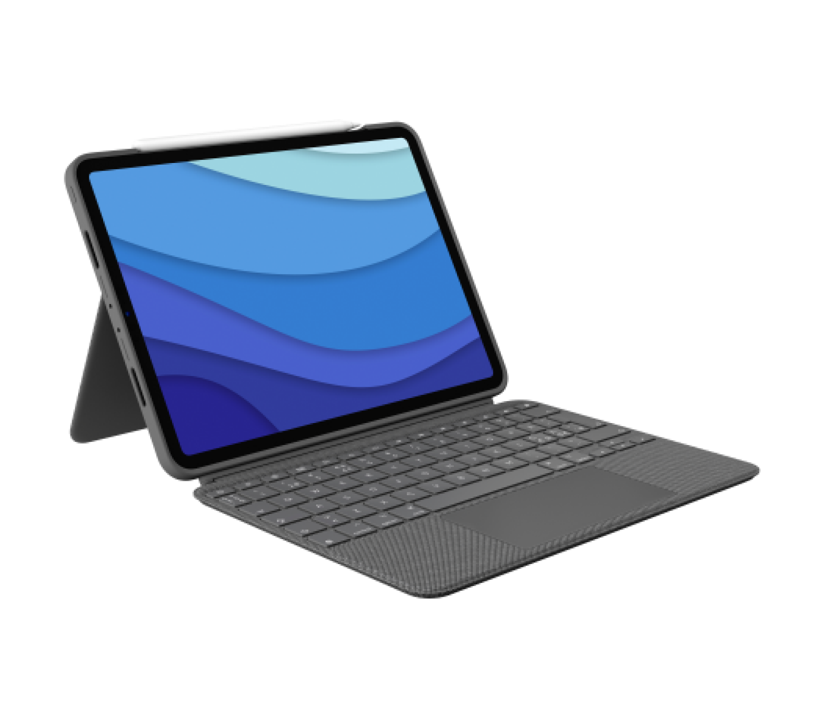 val Pardon Auckland Combo Touch-case met toetsenbord en trackpad voor iPad Pro 12,9" 6e  generatie/11" 4e generatie en iPad Air 5e generatie