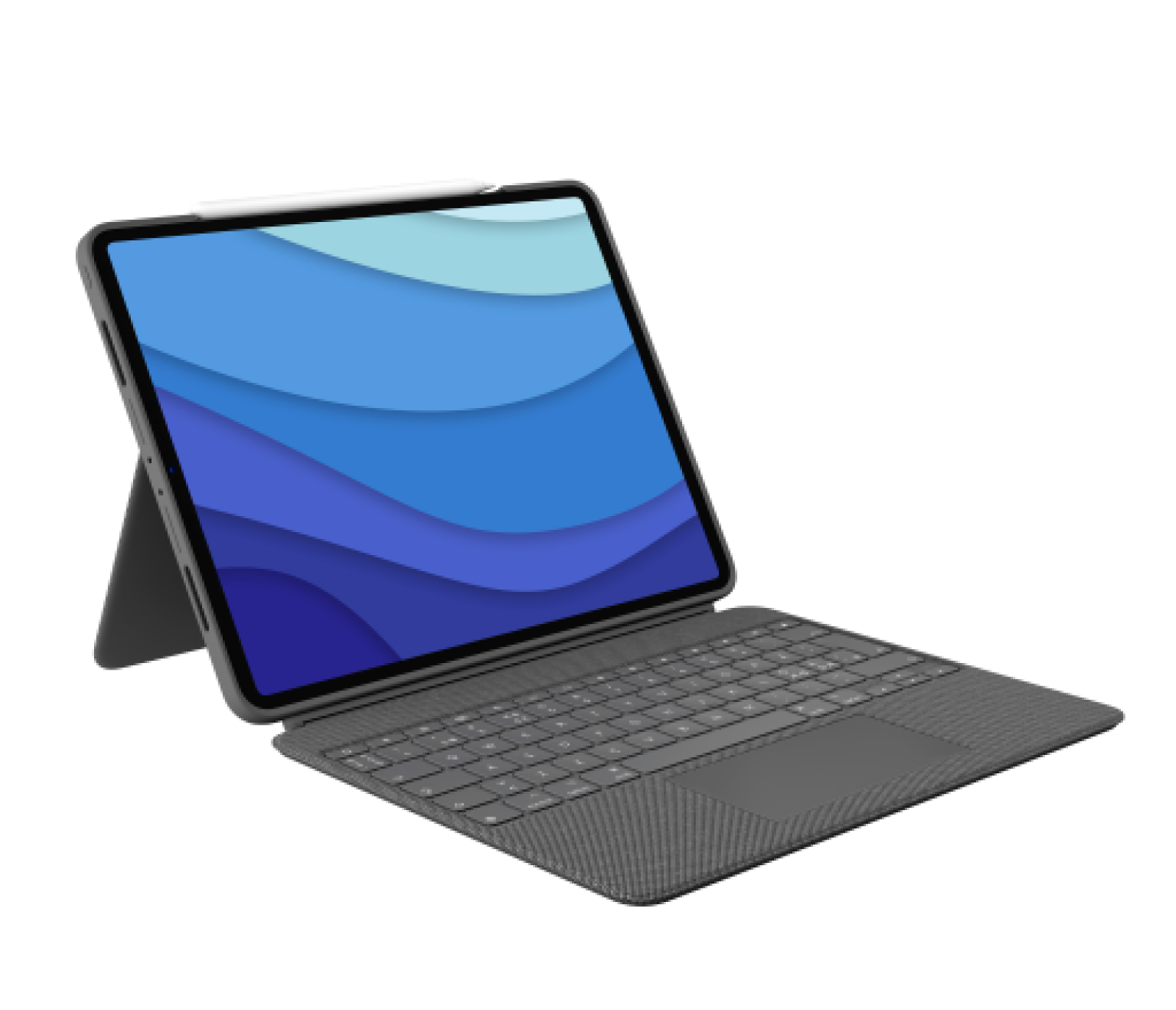 Sophie Marine Mos Combo Touch-case met toetsenbord en trackpad voor iPad Pro 12,9" 6e  generatie/11" 4e generatie en iPad Air 5e generatie
