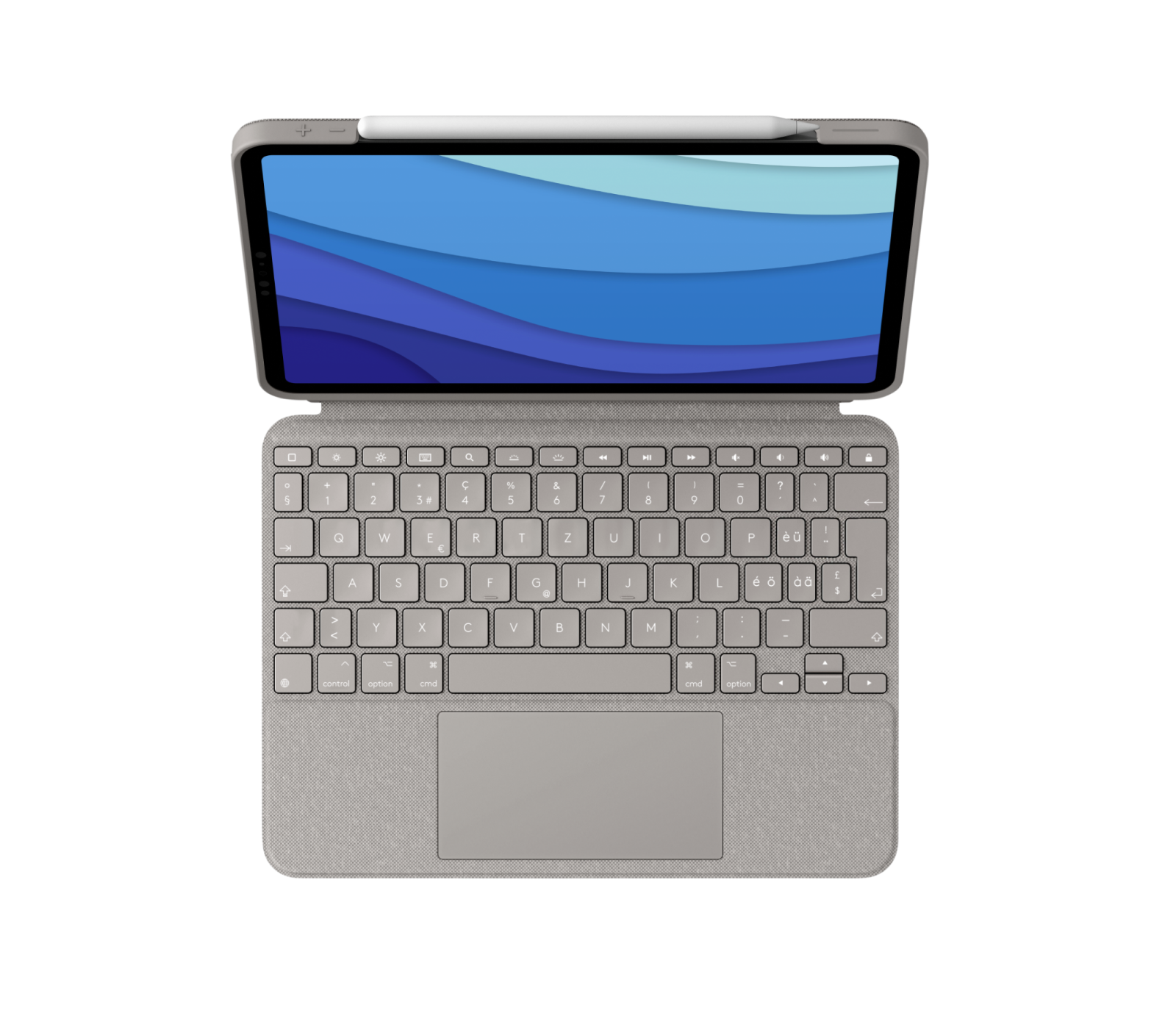 

COMBO TOUCH - Sand Suisse/Schweizer (Qwertz) for iPad Pro 11-inch (1st, 2nd, 3rd gen)