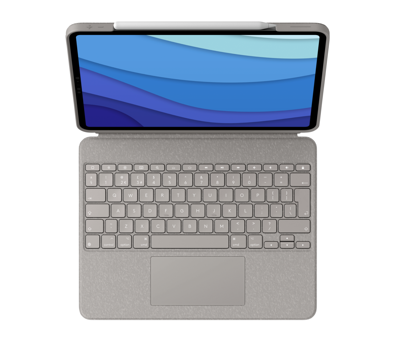 

COMBO TOUCH - Sand UK English (Qwerty) für iPad Pro 12,9 Zoll (5. Generation)