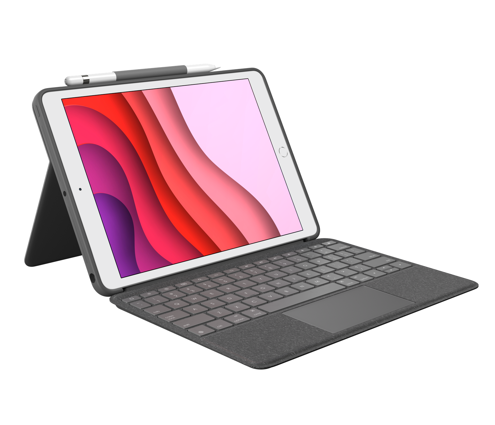 Logitech Combo Touch Keyboard Case for iPad in Graphite