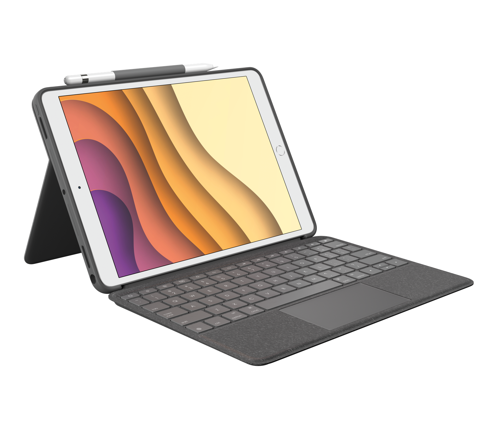 kabine Rektangel spejl Logitech Combo Touch - iPad Keyboard Case with Trackpad