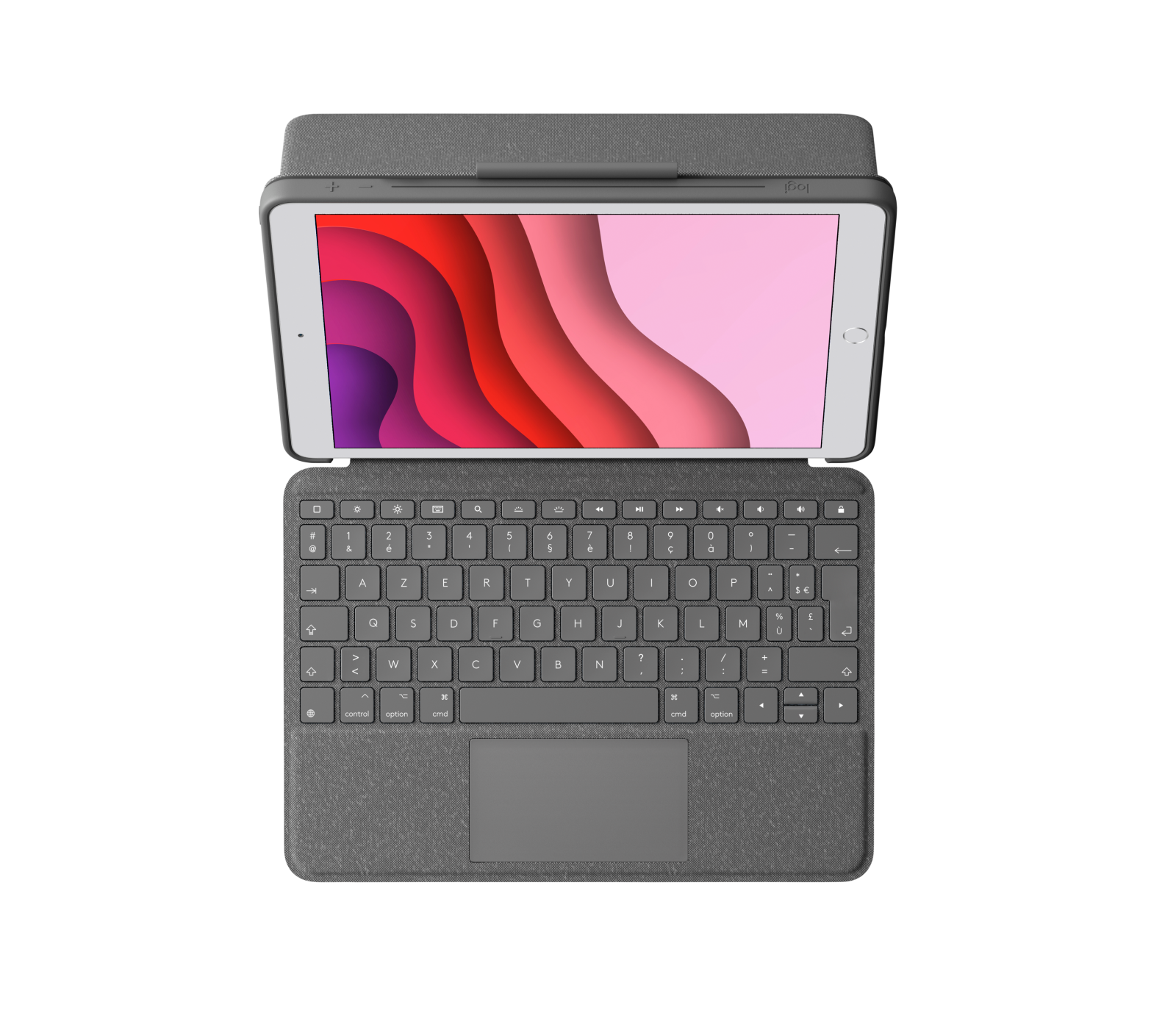 

COMBO TOUCH - Grafit Français (Azerty) für iPad (7., 8. und 9. Generation)