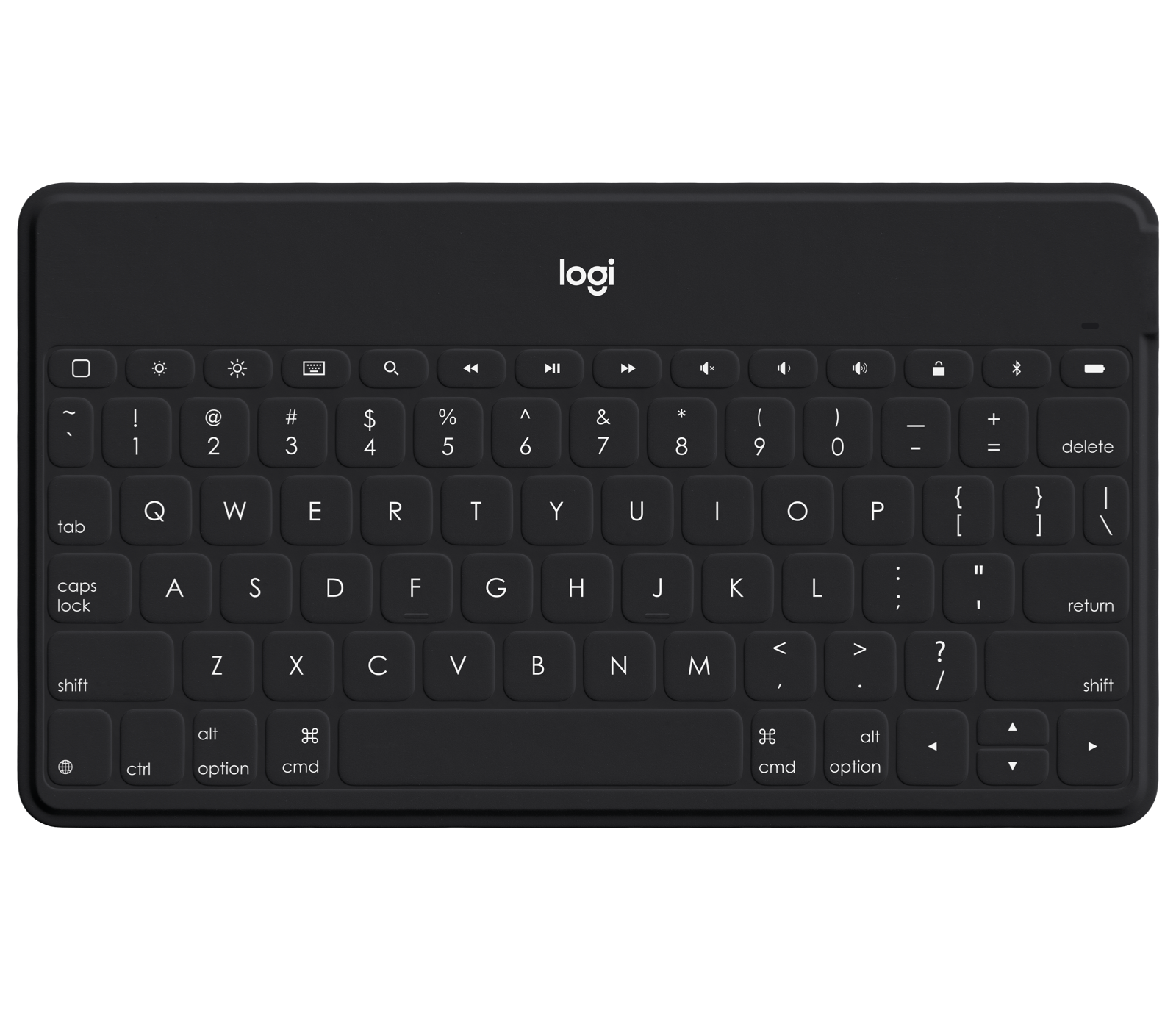 Logitech Keys-to-Go Portable Wireless Keyboard for Apple Devices in Black/White