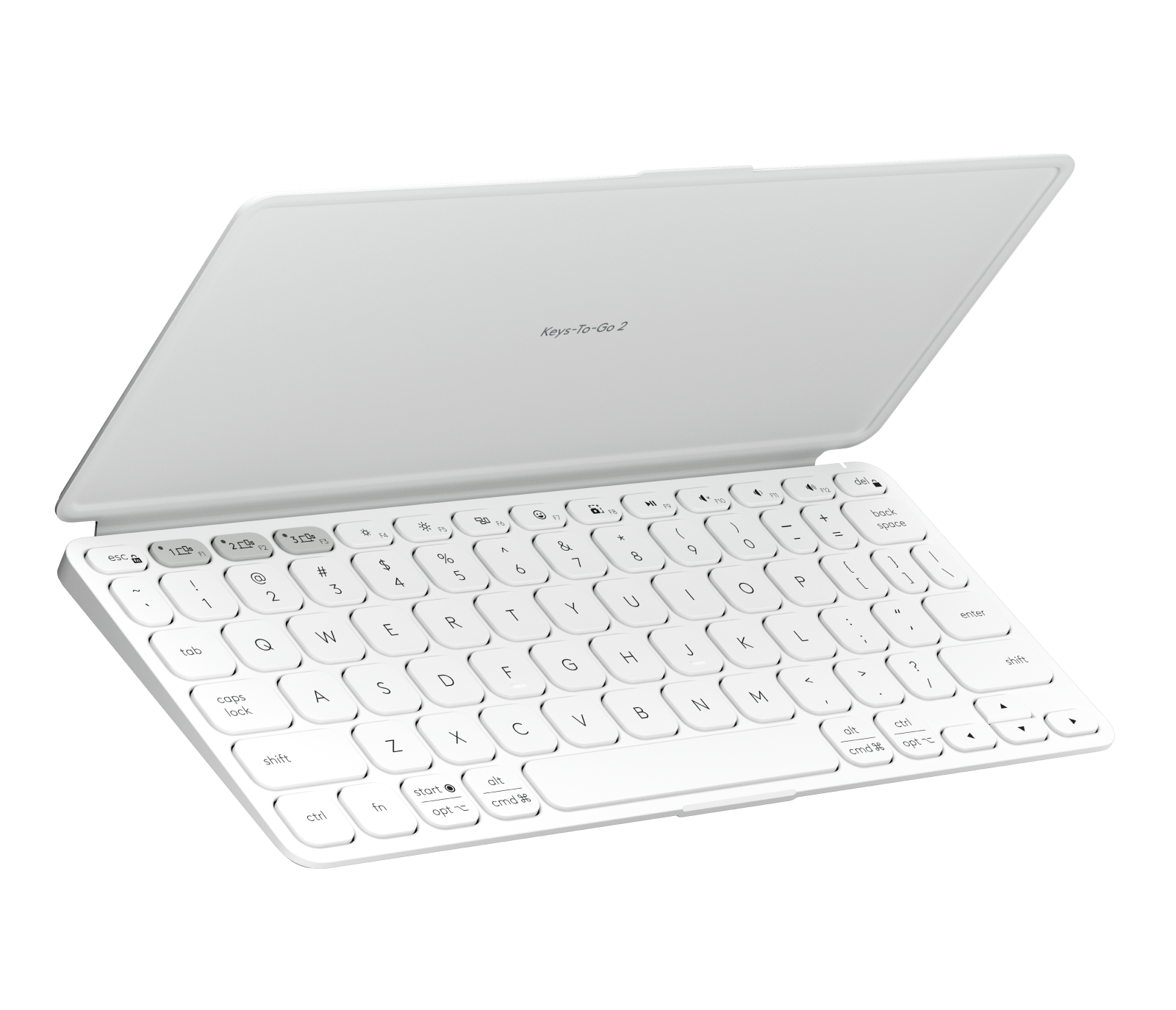 Logitech Keys-To-Go 2 Tablet Keyboard in Pale Grey