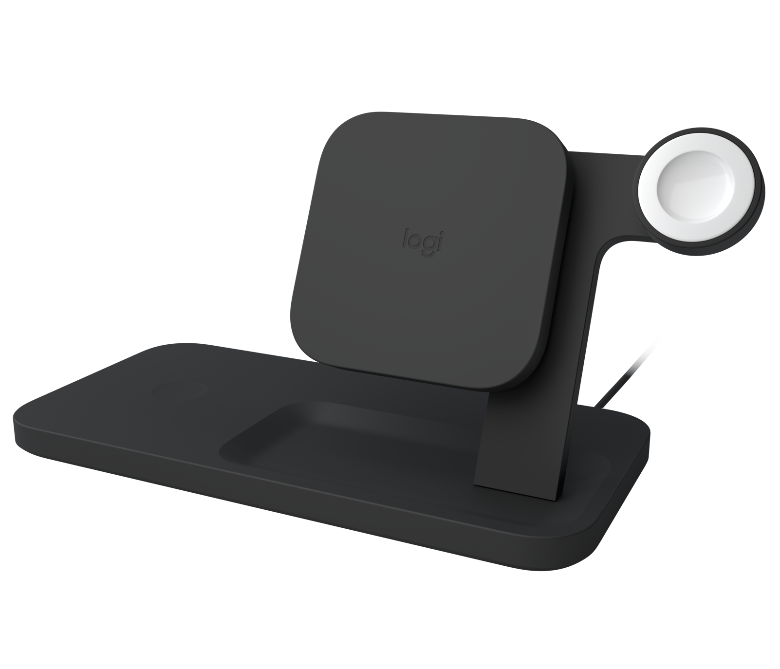 Powered 3-in-1 Dock - Qi Wireless Charger