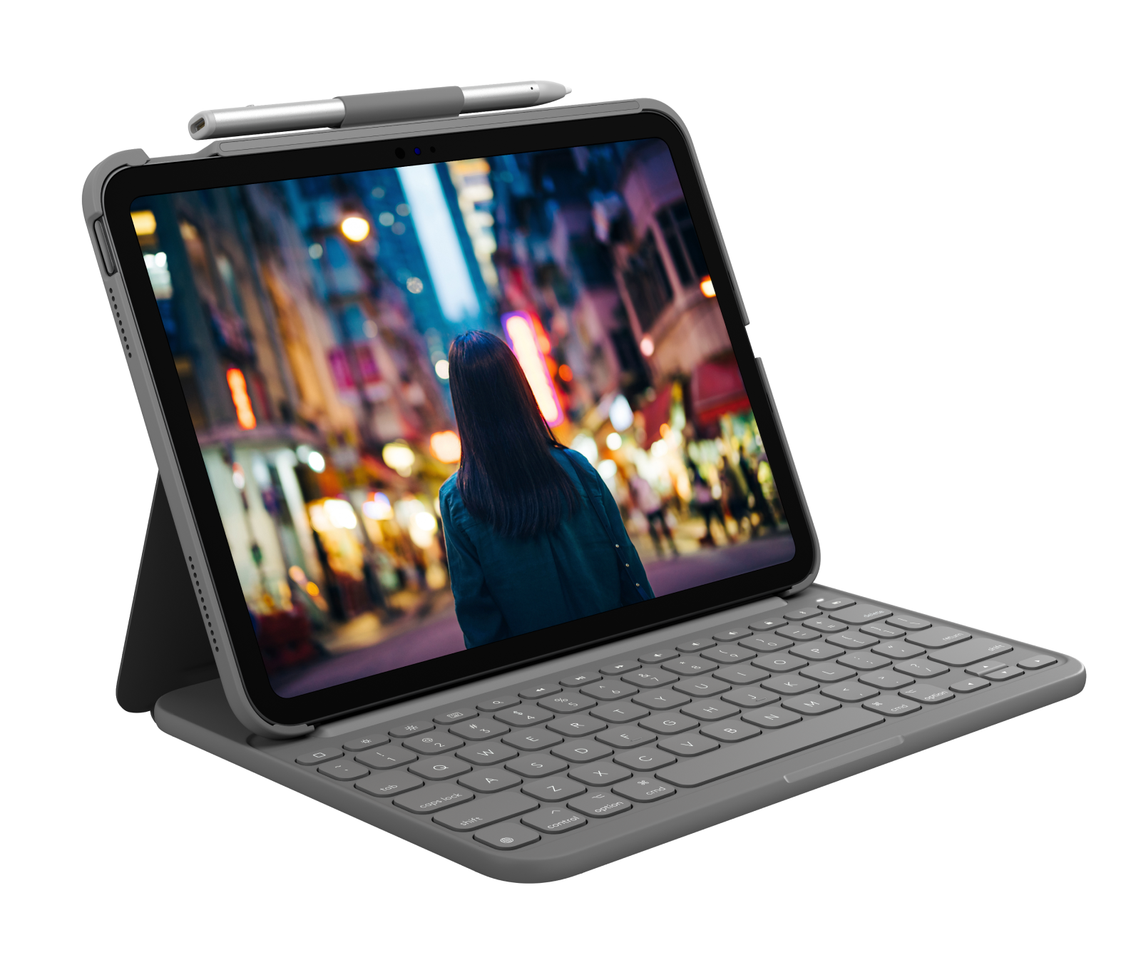 Logitech Slim Folio iPad Keyboard Case for iPad and iPad Air