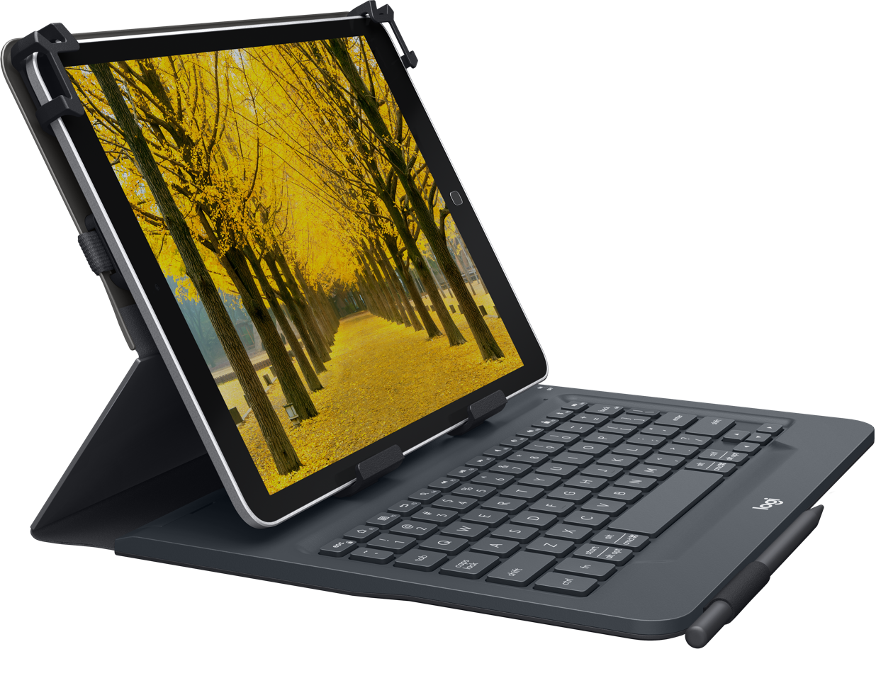 Android CASE Logic UFOL107 Universale 9-10.1 "Tablet Custodia Folio Nero per Kindle 