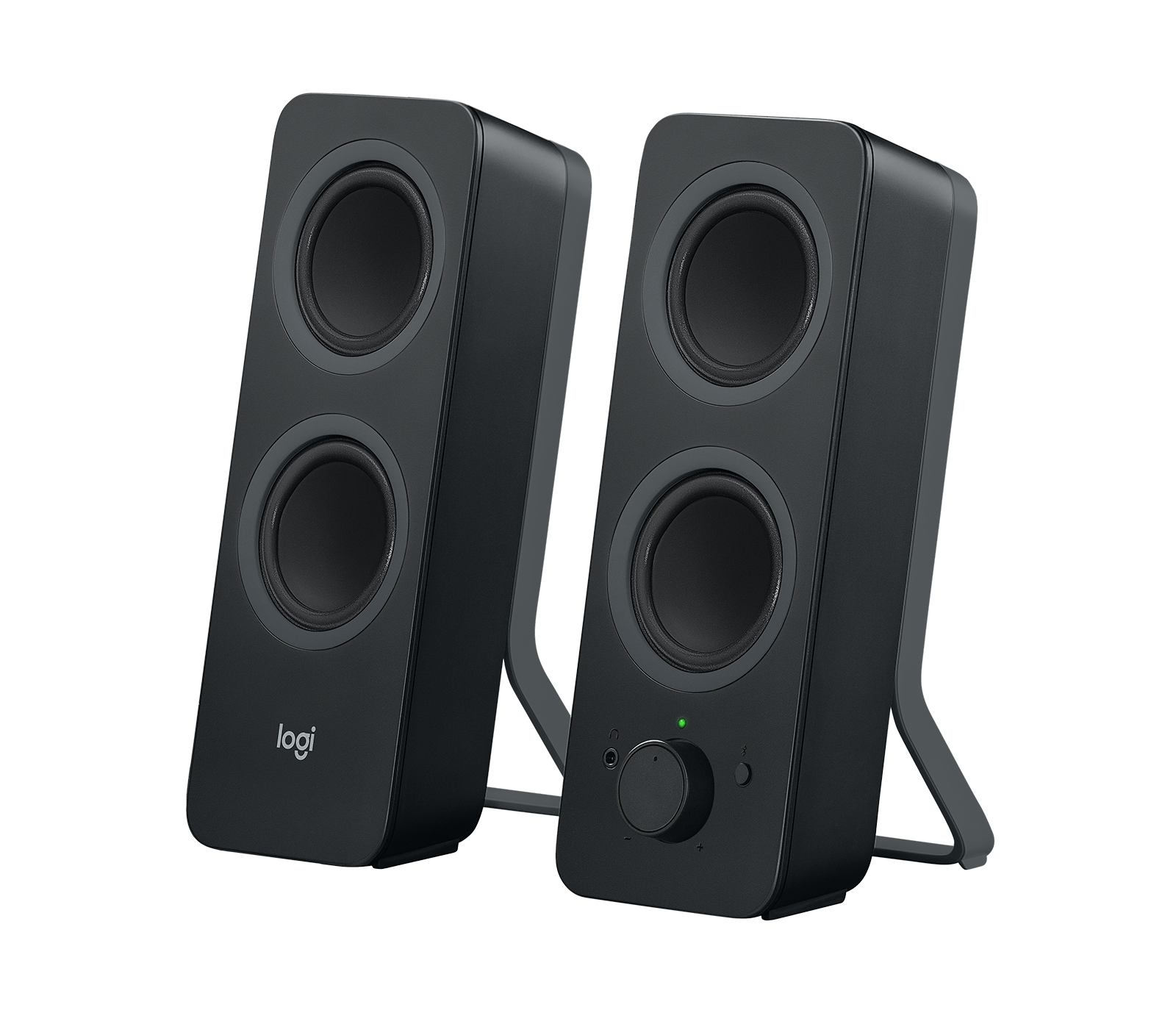 Forge Enrich ledelse Logitech Z207 2.0 Stereo Computer Speakers with Bluetooth