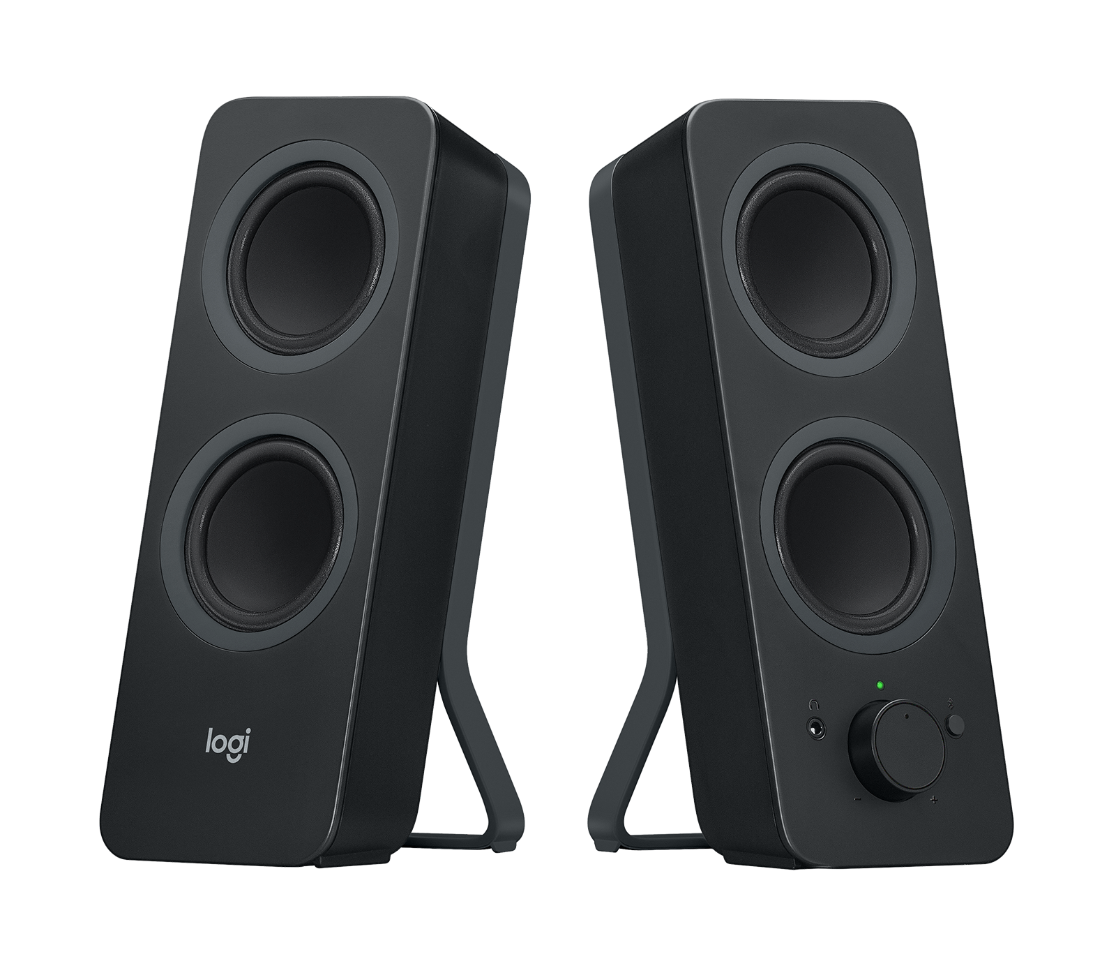 Image of Z207 BLUETOOTH COMPUTER SPEAKERS Stereo computer speakers with room-filling sound plus Bluetooth - Black English