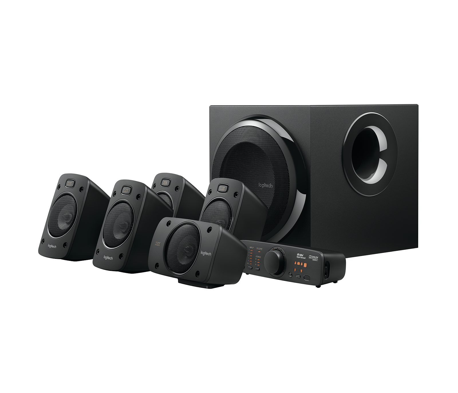 Fælles valg Permanent Pornografi Logitech Z906 5.1 Surround Sound Speakers System