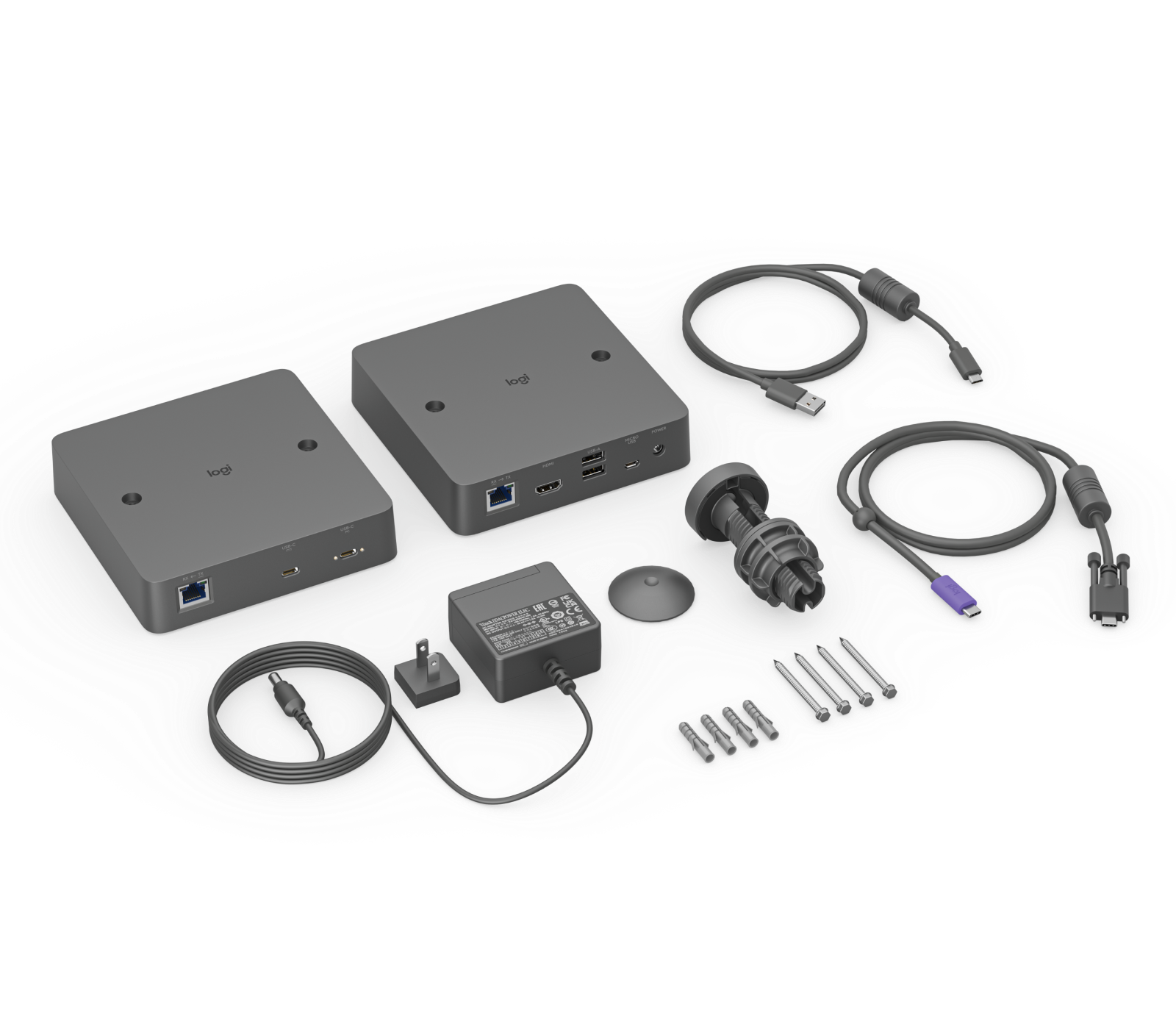 Logitech Extend - Single-cable BYOD Connection, image size:1600x1374