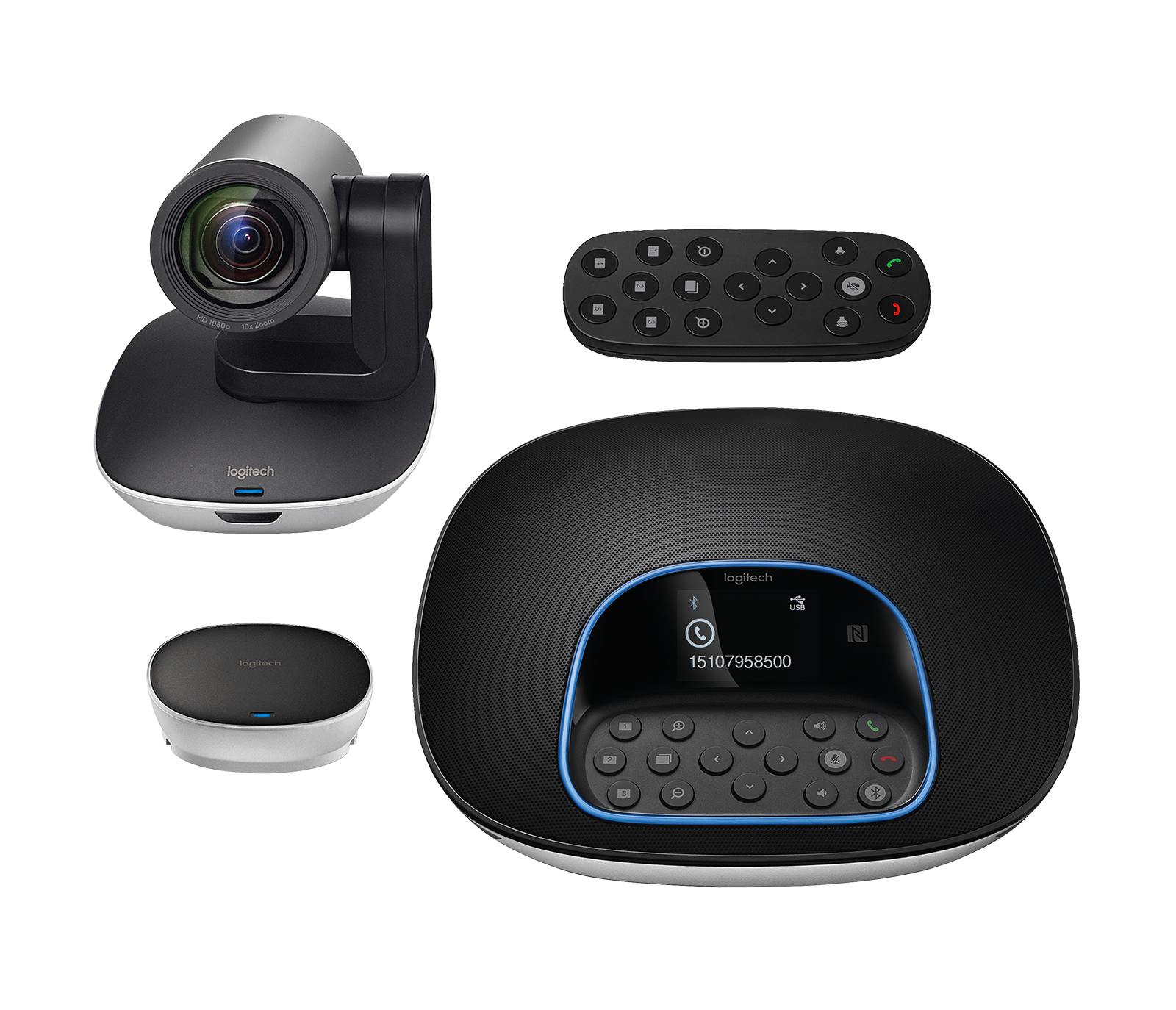 voldtage Æble mager Logitech GROUP Video Conferencing System - Mid to Large Rooms