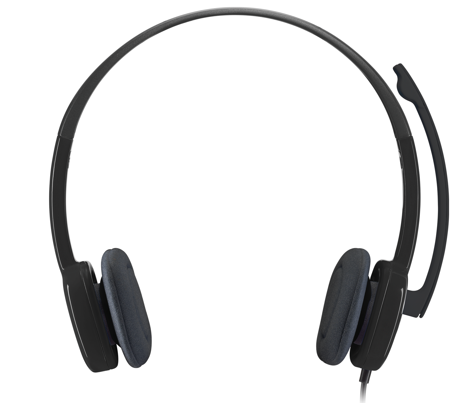 Image of H151 Stereo Headset Multi-device headset with in-line controls - Black