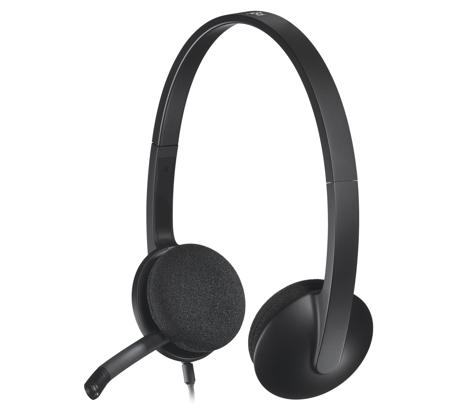Absoluut Dom overal Logitech H340 USB PC Headset with Noise-Cancelling Mic