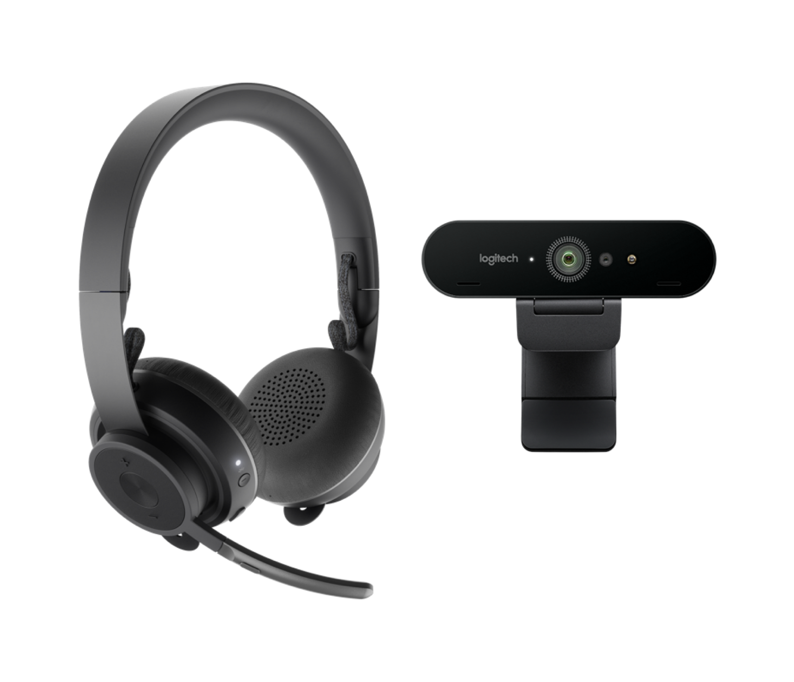 Logitech Pro Personal Video Collaboration Kit - Office Headset & 4K Webcam