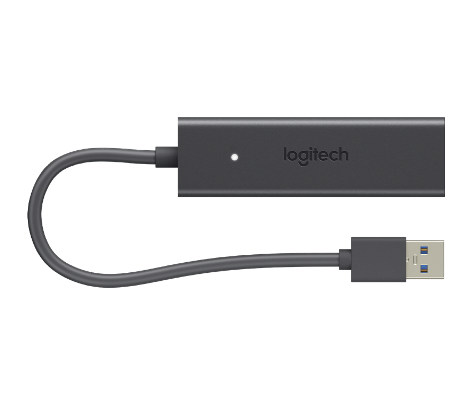 Bil forbundet skelet Logitech Screen Share-enhed – HDMI til Konferencecomputer