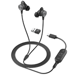 MSFT TEAMS ZONE WIRED EARBUDS - Graphite MSFT Teams Zone Wired Earbuds