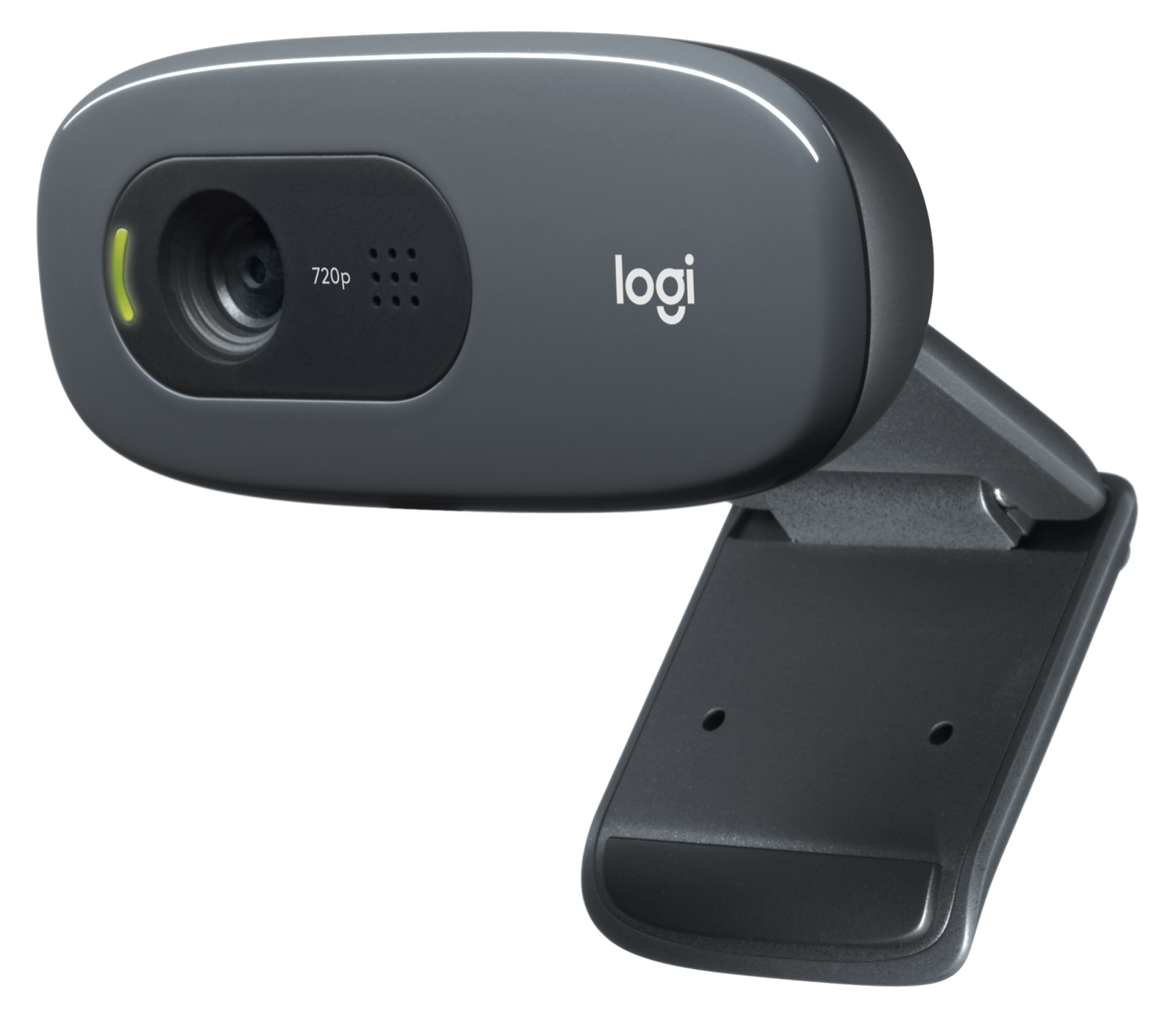 han Stor vrangforestilling stress Logitech C270 HD Webcam, 720p Video with Noise Reducing Mic