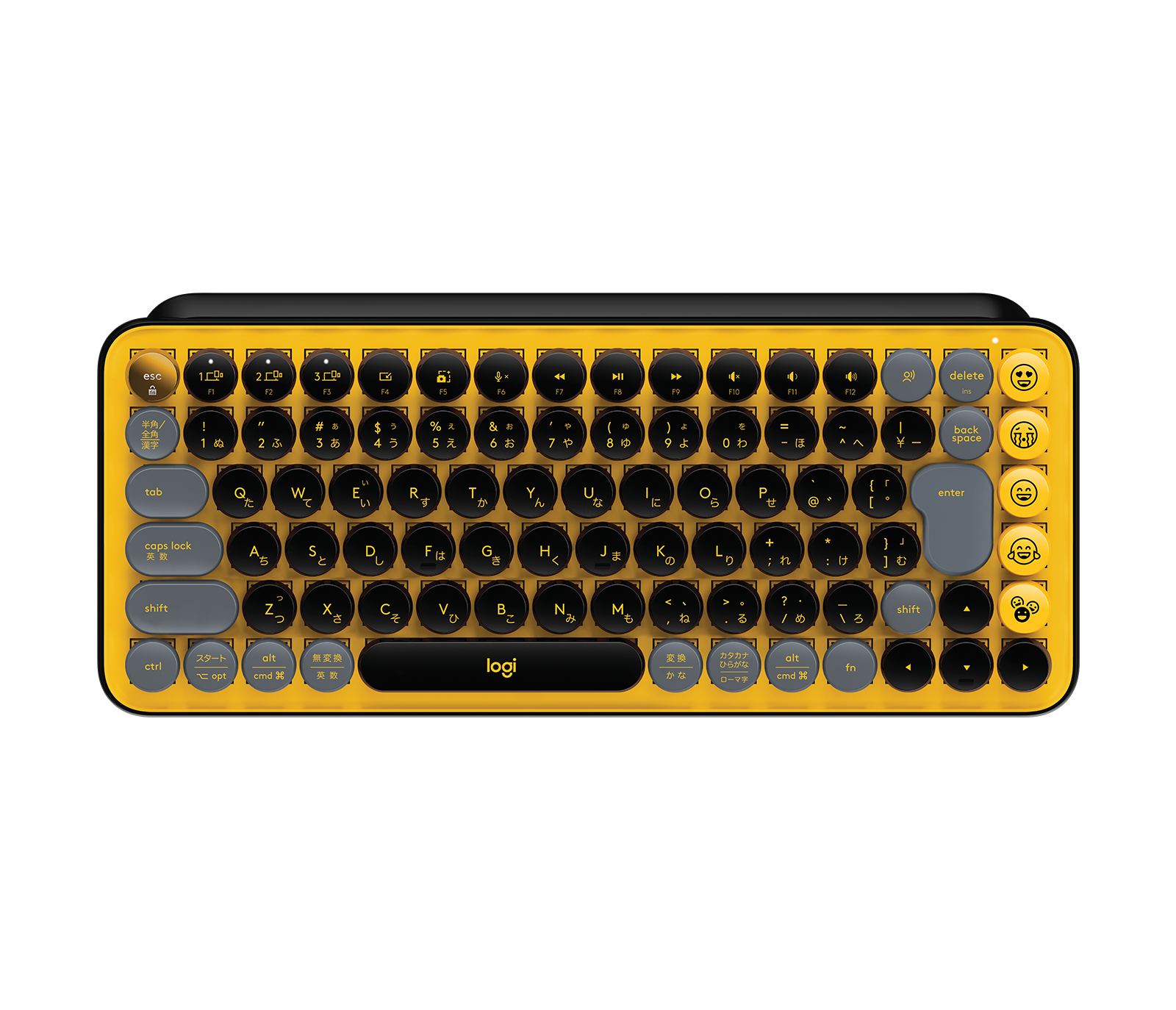 【色: グレージュ】Logicool POP KEYS K730GY メカニカル