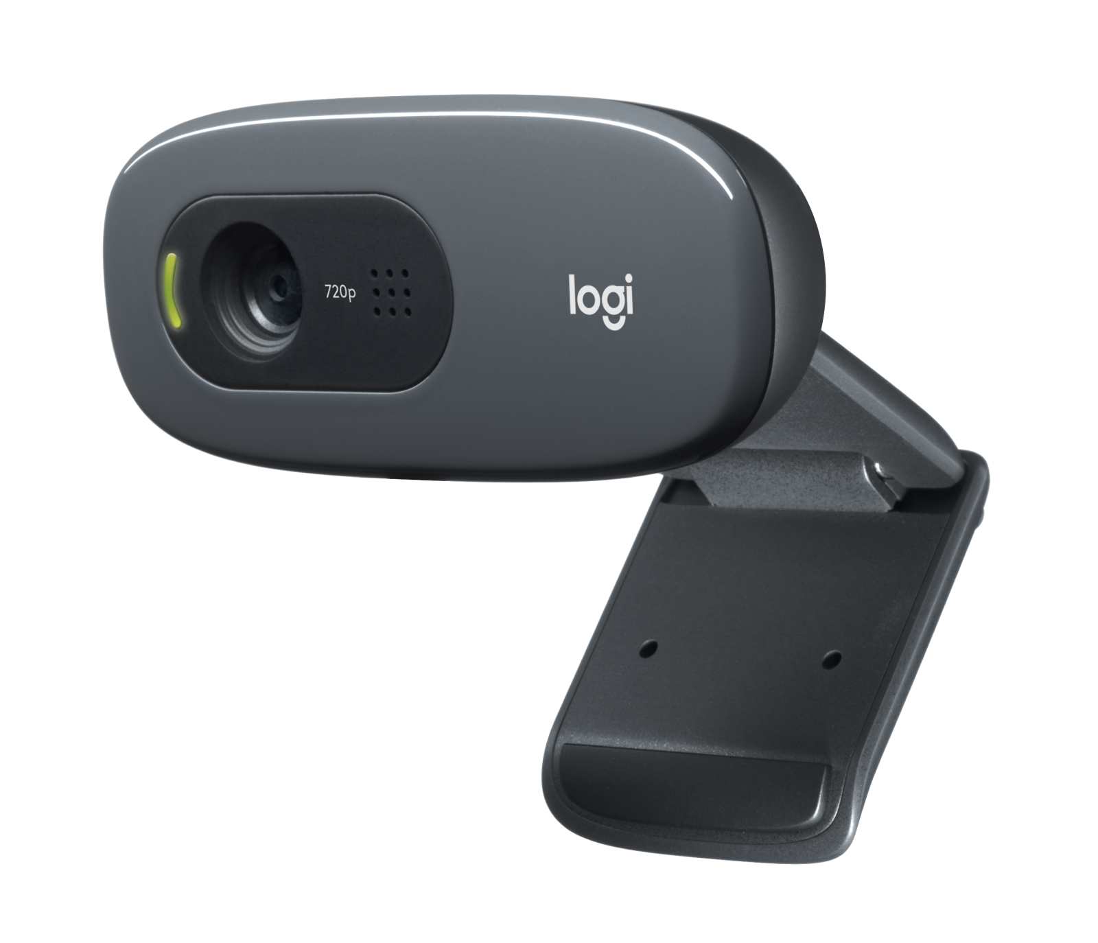 Logitech C270 HD Webcam, 720p Video with Noise Reducing Mic in Dark Grey