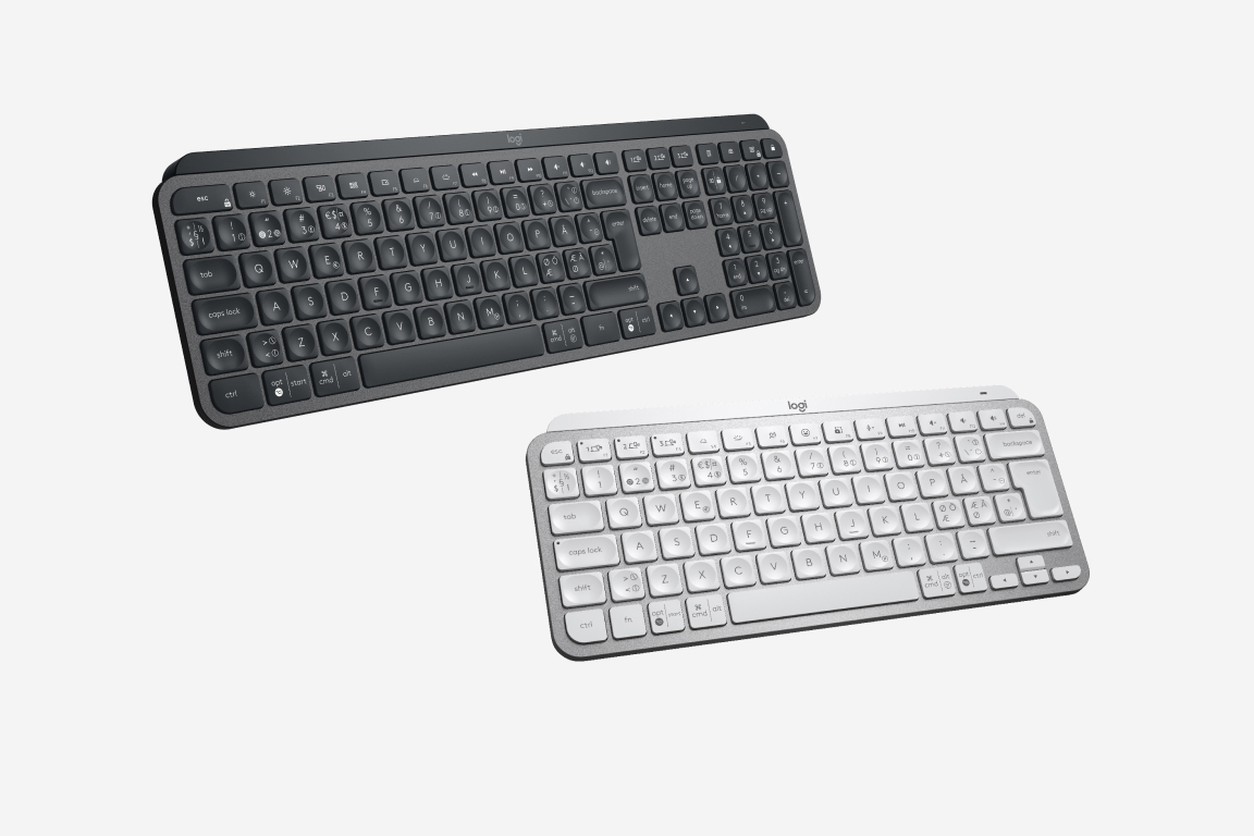 MX Keys og MX Keys Mini-tastatur