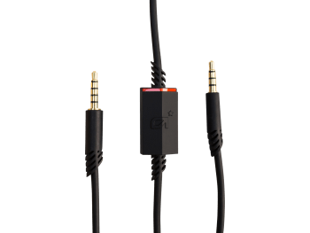 2.0m A40 Inline Mute Cable - Black