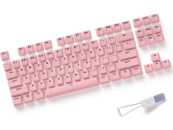 Key Caps Aurora Collection key caps for G715 and G713 Keyboards - Pink Dawn English