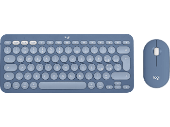 MACHEZ KÉSZÜLT K380 TÖBBESZKÖZÖS BILLENTYŰZET ÉS M350 LOGITECH PEBBLE EGÉR - Áfonya - Italiano (Qwerty)