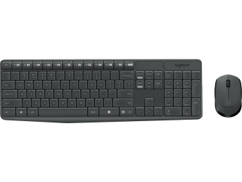 MK235 Wireless Keyboard and Mouse Combo Durable. Simple. Wireless - English