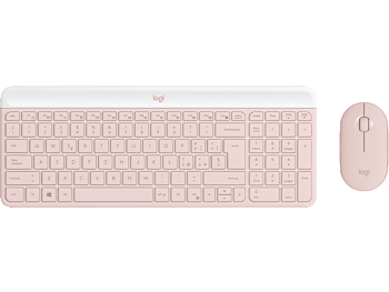 MK470 Slim Toetsenbord en Muis combinatie - Rose - Italiano (Qwerty)