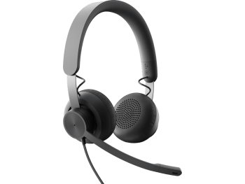 Zone 750 USB headset features premium audio drivers and advanced noise-canceling mic. - Graphite