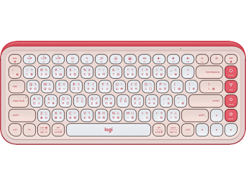 POP Icon Keys - 玫瑰色和珍珠白 - Chinese - traditional
