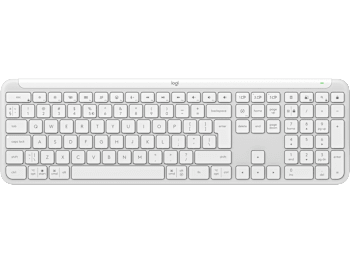 Signature Slim Keyboard K950 - Białawy - Amerykański (Qwerty)