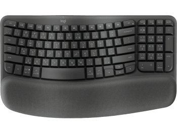Wave Keys - Graphite - Arabic