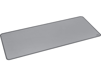Logitech DESK MAT - Studio Series Beautiful and comfortable desk mat with anti-slip base and spill-resistant design - Mid Grey
