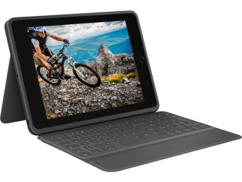Rugged Folio - Graphite - Deutsch (Qwertz)