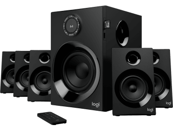 Z607 5.1 Surround Sound Speaker System - Nero